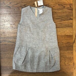 Crewcuts Heather Gray Formal Kids Dress